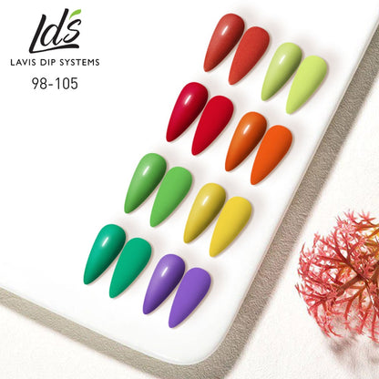 LDS Healthy Nail Lacquer  Set (8 colors) : 98 to 105