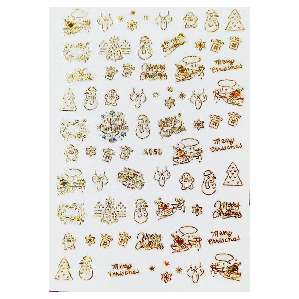 3D Nail Art Stickers A056G