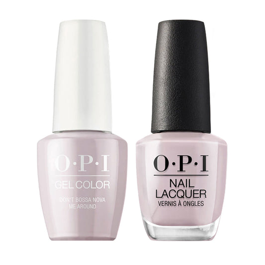 OPI A60 Don't Bossa Nova Me Around - Gel Polish & Matching Nail Lacquer Duo Set 0.5oz