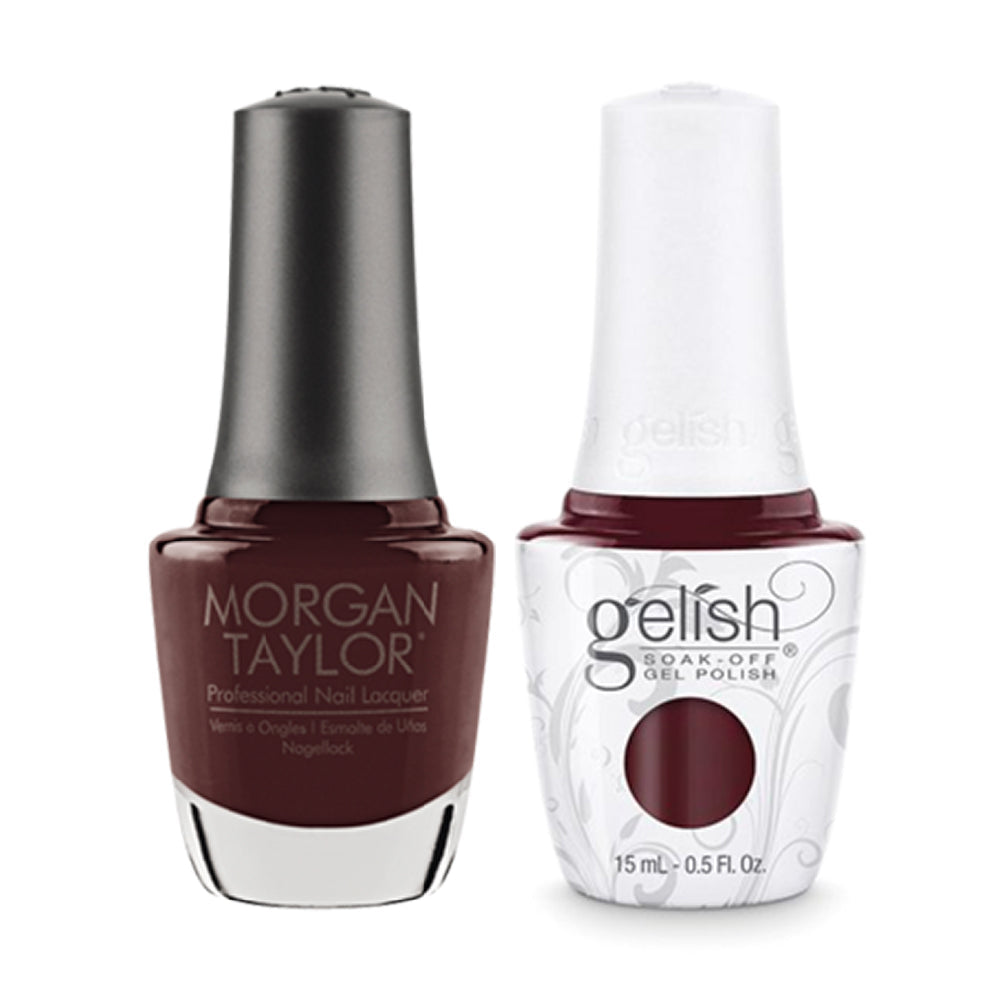 Gelish GE 191 - A Little Naughty - Gelish & Morgan Taylor Combo 0.5 oz