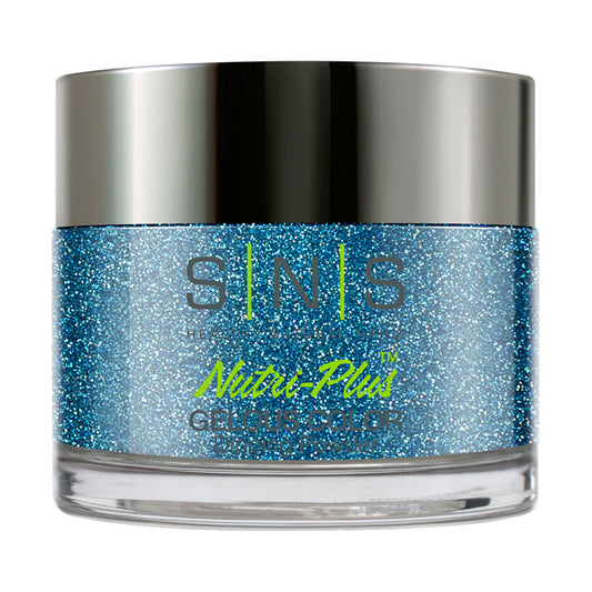 SNS AN13 - Frosty Blue Star Gelous - Dipping Powder Color 1oz