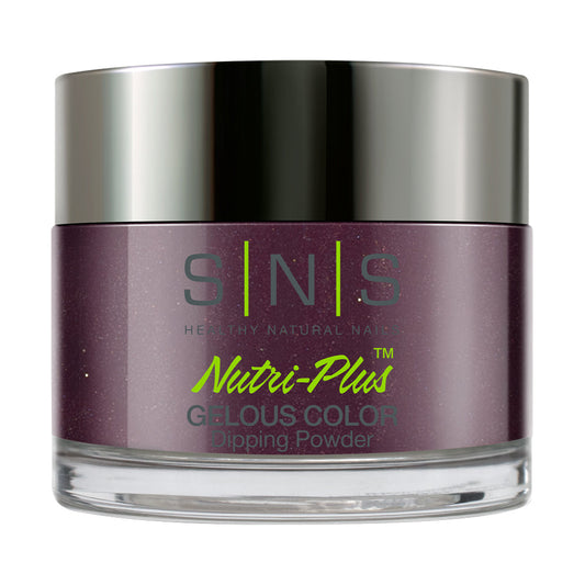 SNS AN20 - Aubergine Gelous - Dipping Powder Color 1oz