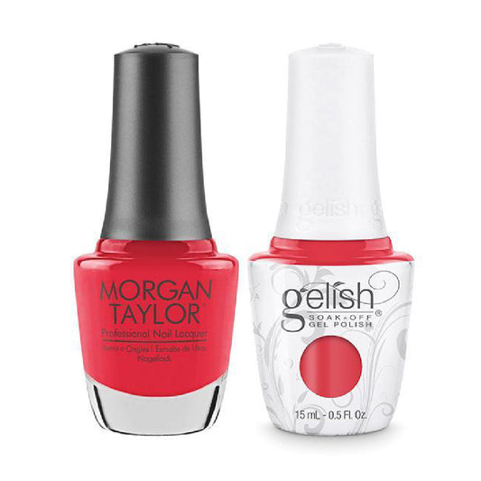 Gelish GE 886 - A Petal For Your Thoughts - Gelish & Morgan Taylor Combo 0.5 oz