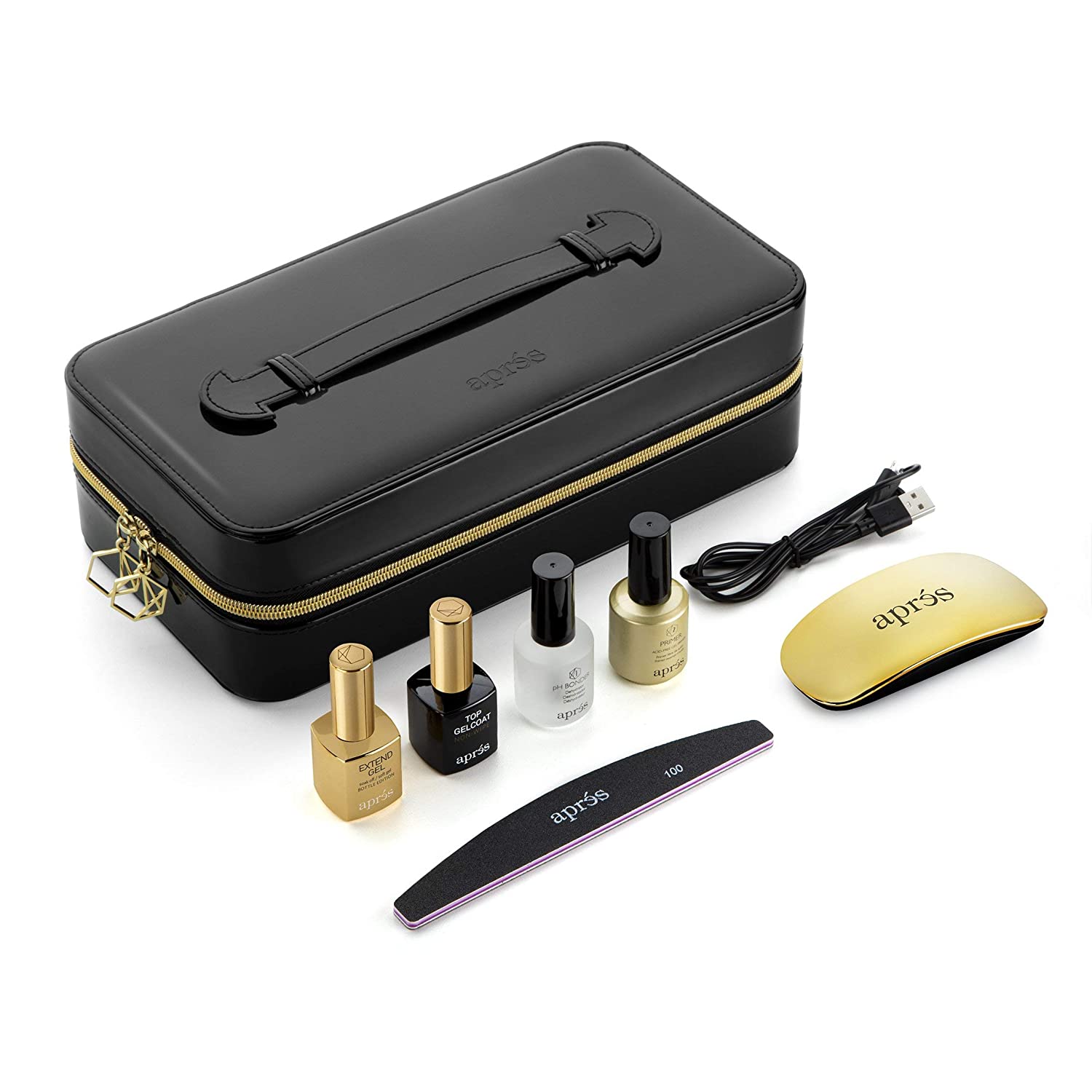 APRES - Gel-X Nail Extension Kit (Black)