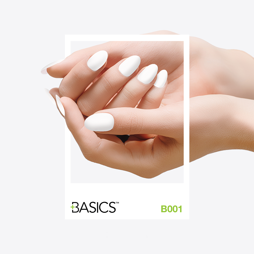 SNS Basics 001 - Gel Polish & Matching Nail Lacquer Duo Set - 0.5oz