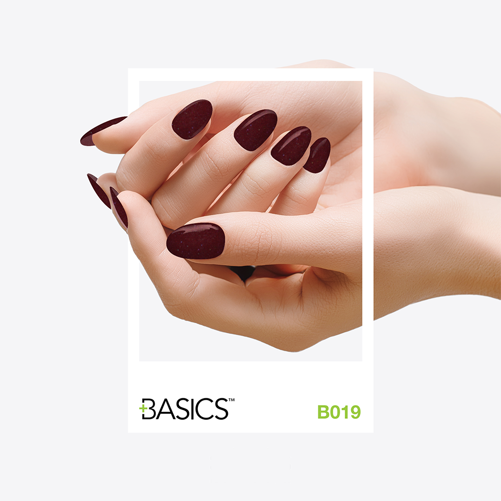 SNS Basics 019 - Gel Polish & Matching Nail Lacquer Duo Set - 0.5oz