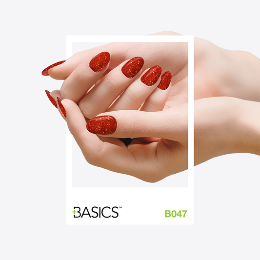 SNS Basics 047 - Gel Polish & Matching Nail Lacquer Duo Set - 0.5oz