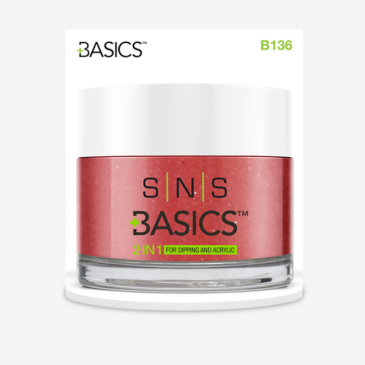 SNS Basics Dipping & Acrylic Powder - Basics 136