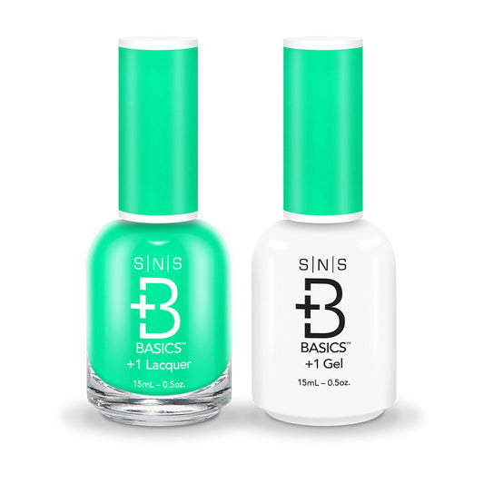 SNS Basics 186 - Gel Polish & Matching Nail Lacquer Duo Set - 0.5oz