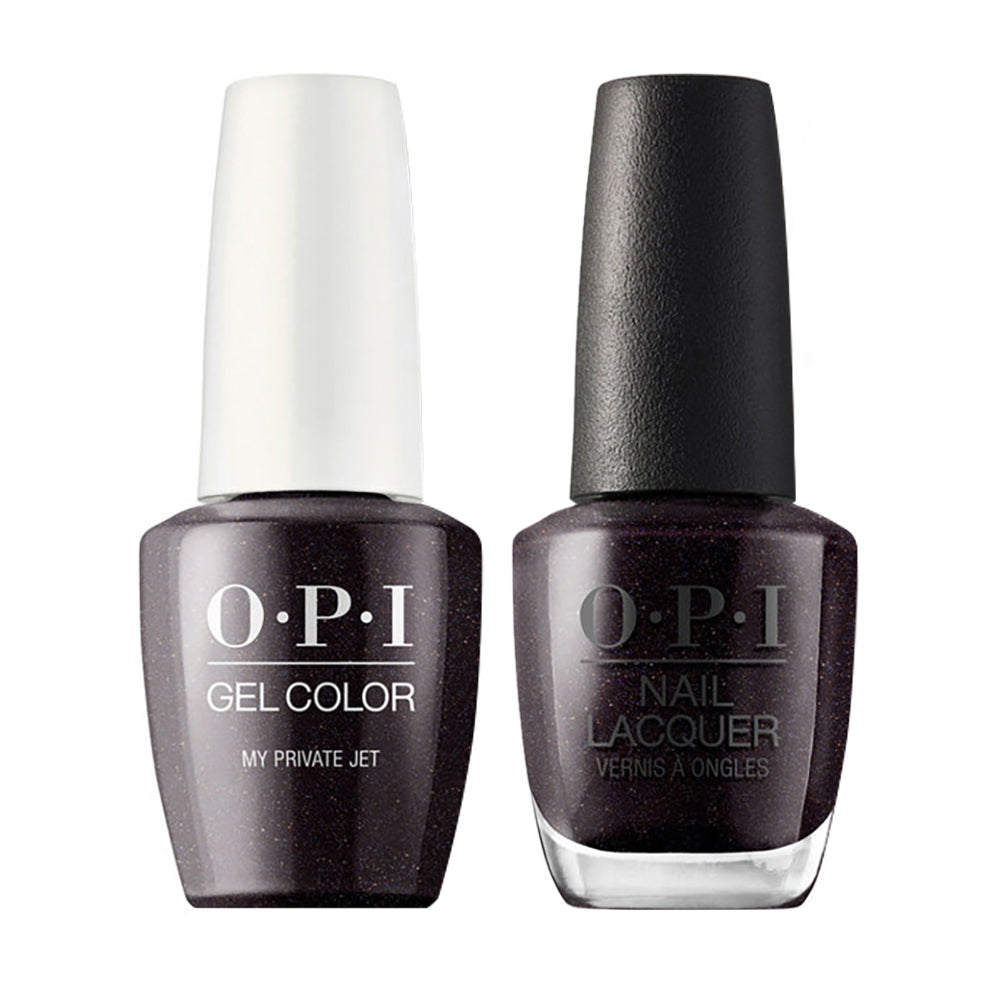 OPI B59 My Private Jet - Gel Polish & Matching Nail Lacquer Duo Set 0.5oz