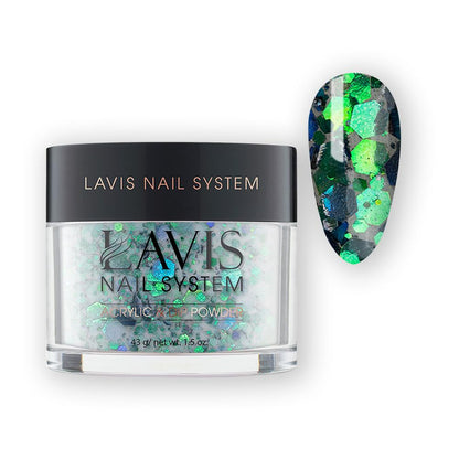 LAVIS Holographic Glitter CG22 - Acrylic & Dip Powder 1.5 oz