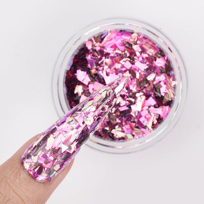 LDS Chameleon Glitter Nail Art - CL02 - Fairy Princess - 0.5 oz