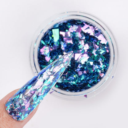 LDS Chameleon Glitter Nail Art - CL09 - Under The Sea - 0.5 oz