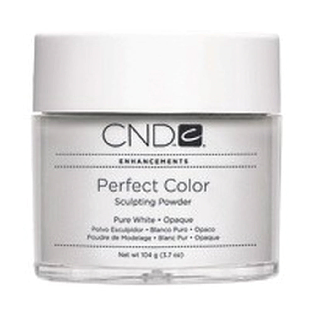 CND Perfect Color Sculpting Powder - Pure White Opaque 3.7 oz