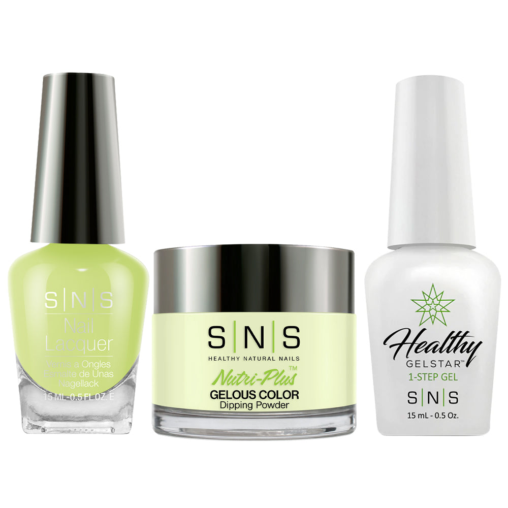 SNS 3 in 1 - CS16 Grasshopper Menthe - Dip (1oz), Gel & Lacquer Matching