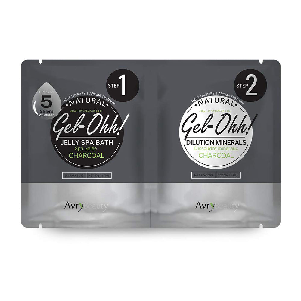 AVRY BEAUTY - CASE OF 30 - Gel-Ohh! Jelly Spa Bath - CHARCOAL