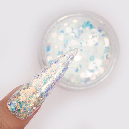 LDS Dazzle Glitter Nail Art  - DA02 - Maui - 0.5 oz