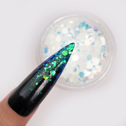 LDS Dazzle Glitter Nail Art  - DA02 - Maui - 0.5 oz