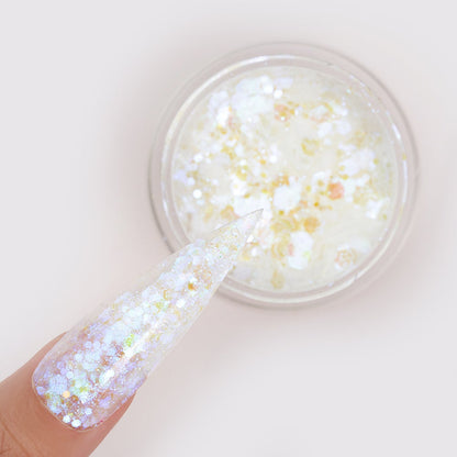 LDS Dazzle Glitter Nail Art - DA04 - Glam Rock - 0.5 oz