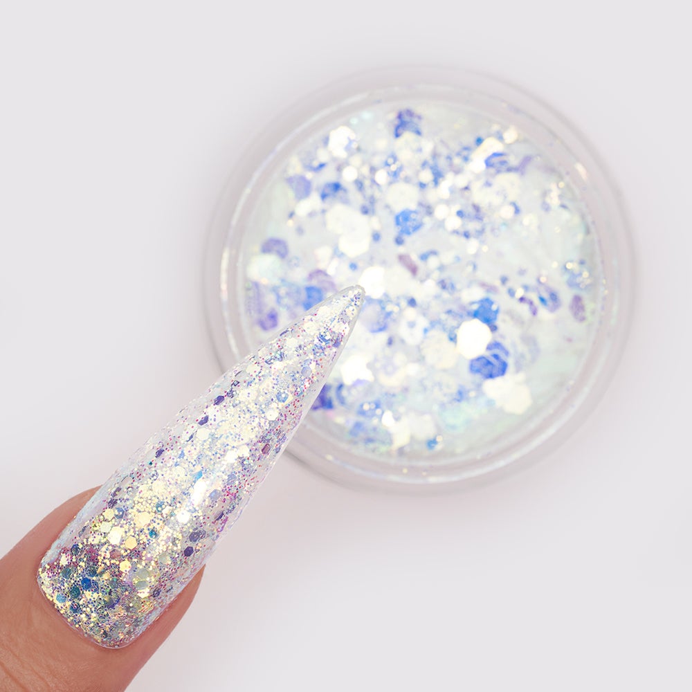 LDS Dazzle Glitter Nail Art - DA05 - Disco Lady - 0.5 oz