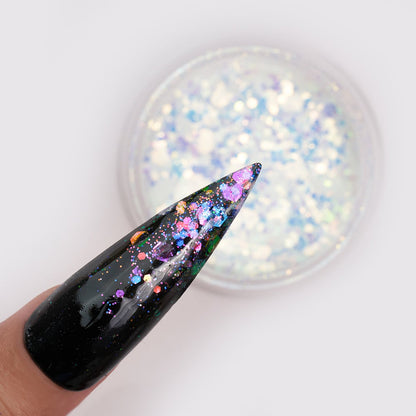 LDS Dazzle Glitter Nail Art  - DA06 - Mermaid Tale - 0.5 oz