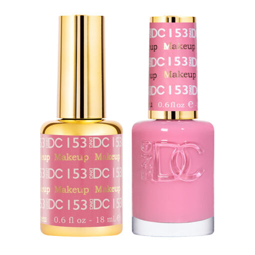 DND DC 153 Makeup - DND DC Gel Polish & Matching Nail Lacquer Duo Set