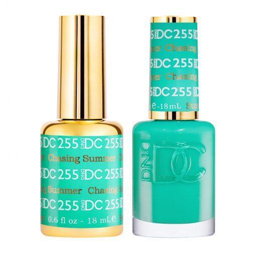 DND DC 255 Chasing Summer - Gel & Matching Polish Set - DND DC Gel & Lacquer