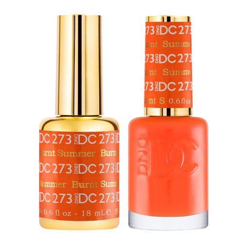 DND DC 273 Burnt Summer - Gel & Matching Polish Set - DND DC Gel & Lacquer