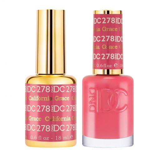 DND DC 278 California Grace - Gel & Matching Polish Set - DND DC Gel & Lacquer