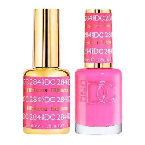 DND DC 284 Hibiscus - Gel & Matching Polish Set - DND DC Gel & Lacquer