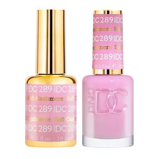 DND DC 289 Soft Cashmere - Gel & Matching Polish Set - DND DC Gel & Lacquer