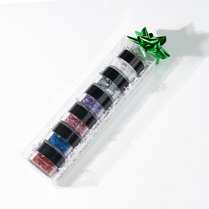 LDS Holiday Gift Bundle DFG: (0.5oz) - DFG02,03,04,05,06,07, LDS Ombre Brush