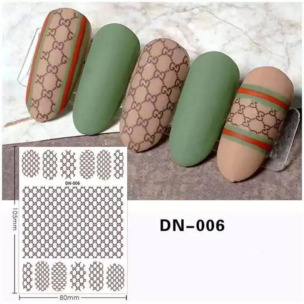 3D Nail Sticker DN006