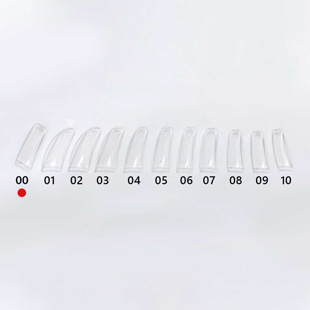 DND Clear Tip #0 : 50pcs/bag