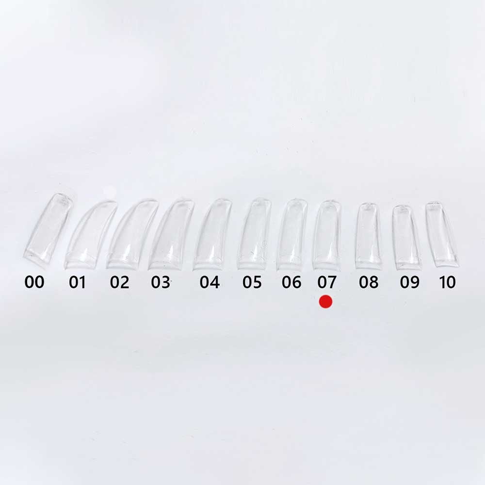 DND Clear Tip #7: 50pcs/bag