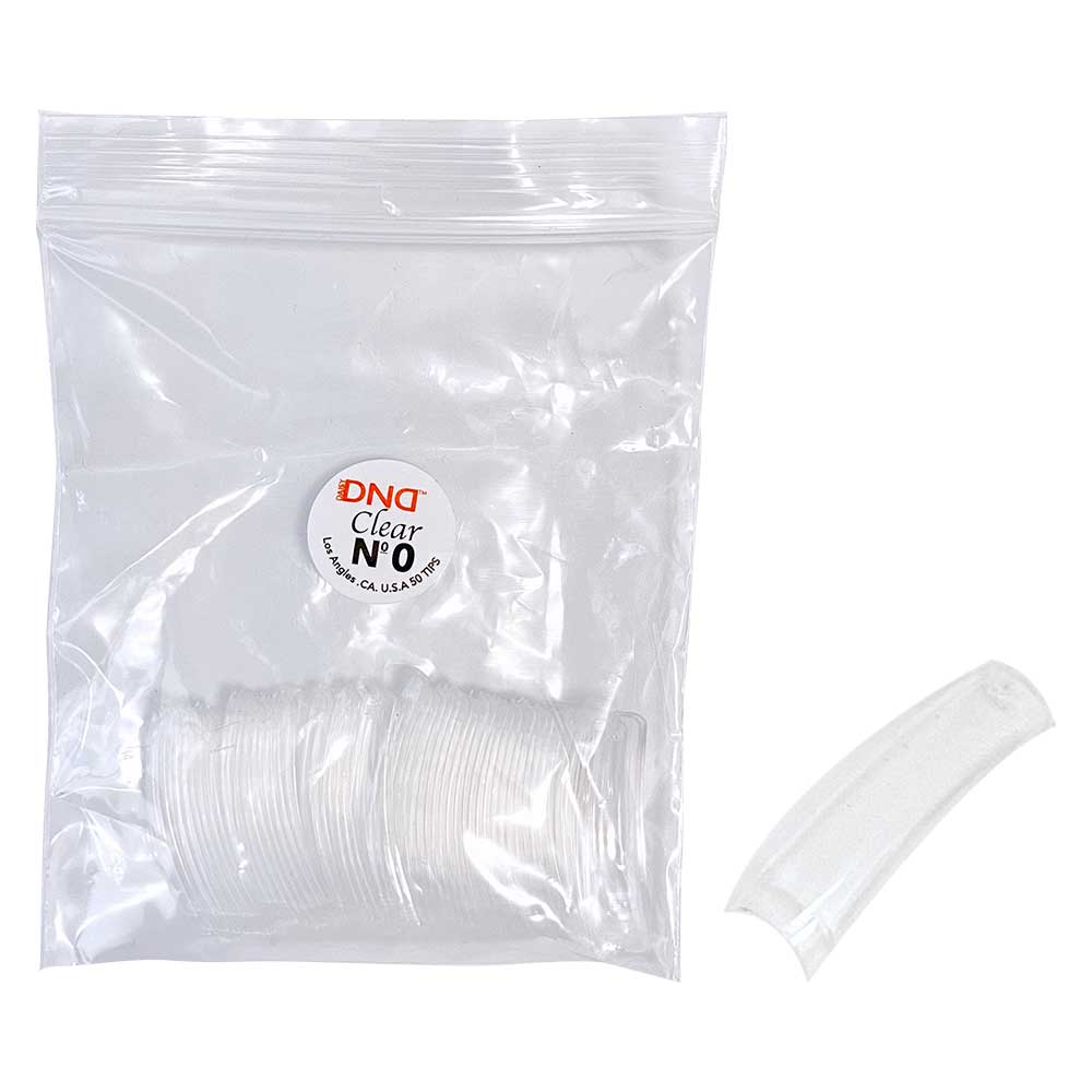 DND Clear Tip #0 : 50pcs/bag