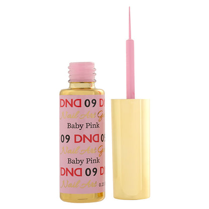 DND 09 Baby Pink - Line Art Gel