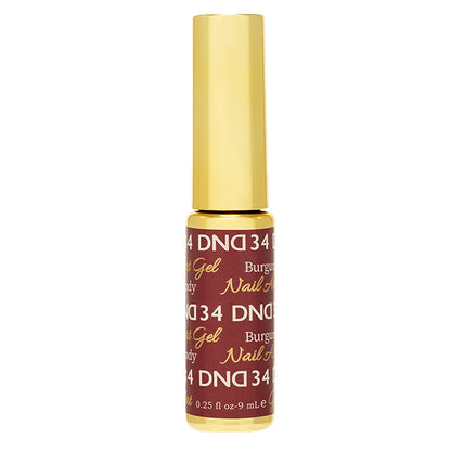 DND 34 Burgundy - Line Art Gel