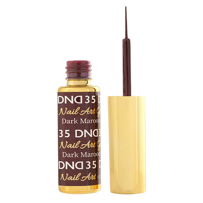 DND 35 Dark Maroon - Line Art Gel