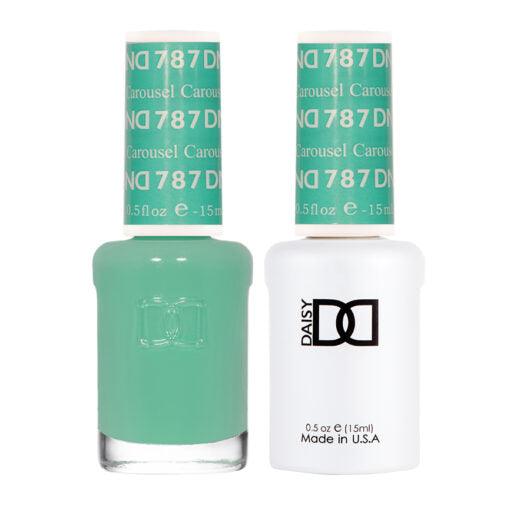 DND 787 - DND Gel Polish & Matching Nail Lacquer Duo Set - 0.5oz