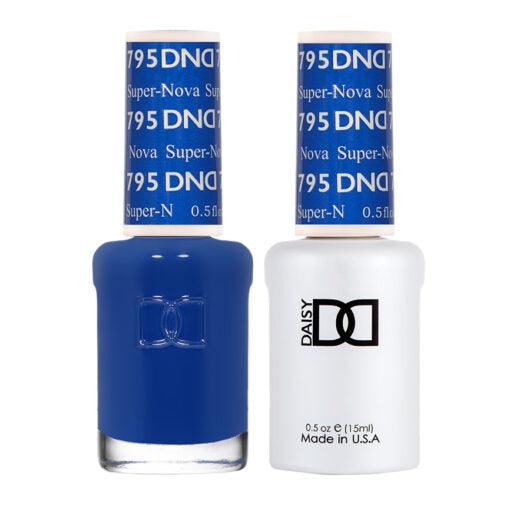 DND 795 - DND Gel Polish & Matching Nail Lacquer Duo Set - 0.5oz