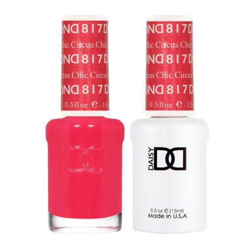 DND 817 - DND Gel Polish & Matching Nail Lacquer Duo Set - 0.5oz