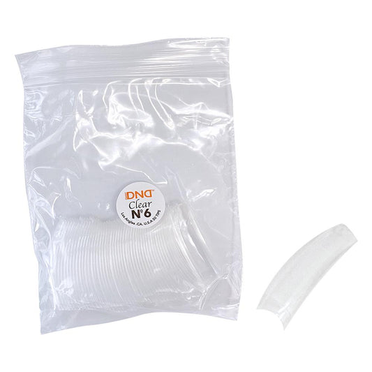 DND Clear Tip #6: 50pcs/bag