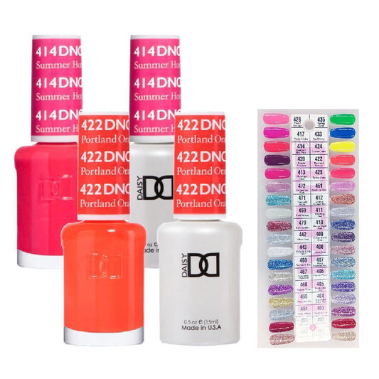  DND Part 02 - Set of 36 Gel & Lacquer Combos by DND - Daisy Nail Designs sold by DTK Nail Supply