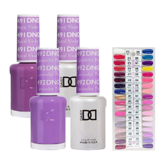  DND Part 03 - Set of 35 Gel & Lacquer Combos by DND - Daisy Nail Designs sold by DTK Nail Supply