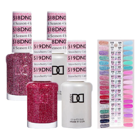  DND Part 04 - Set of 36 Gel & Lacquer Combos by DND - Daisy Nail Designs sold by DTK Nail Supply