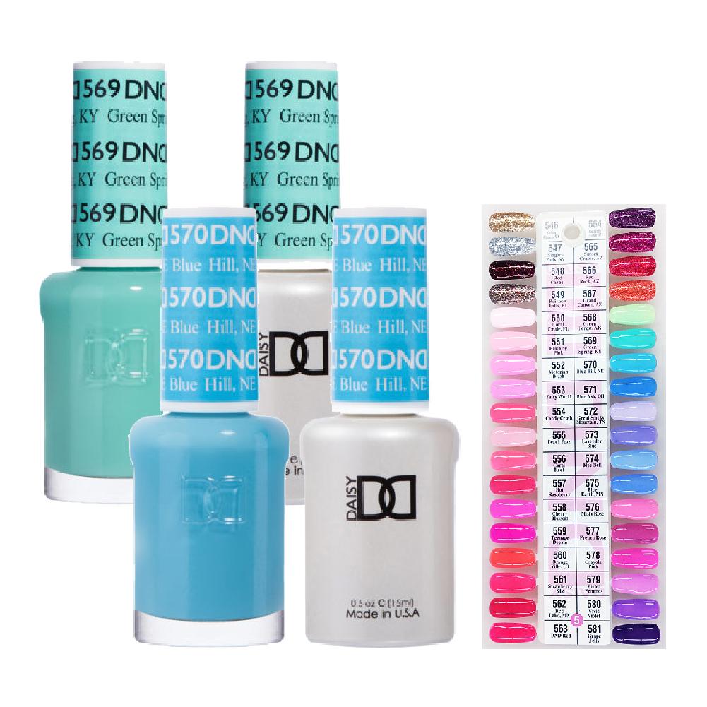  DND Part 05 - Set of 36 Gel & Lacquer Combos by DND - Daisy Nail Designs sold by DTK Nail Supply
