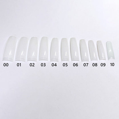 DND Natural Tip Set of 11 Sizes: #0,1,2,3,4,5,6,7,8,9,10