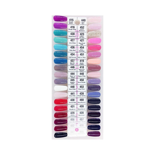  DND Part 01 - Set of 35 Gel & Lacquer Combos by DND - Daisy Nail Designs sold by DTK Nail Supply