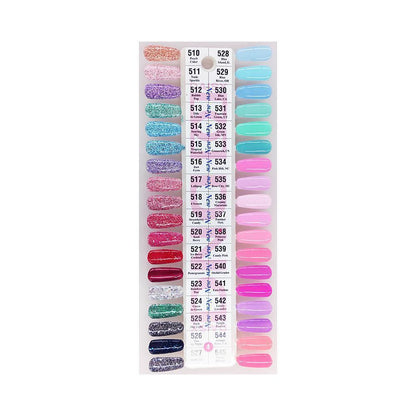  DND Part 04 - Set of 36 Gel & Lacquer Combos by DND - Daisy Nail Designs sold by DTK Nail Supply